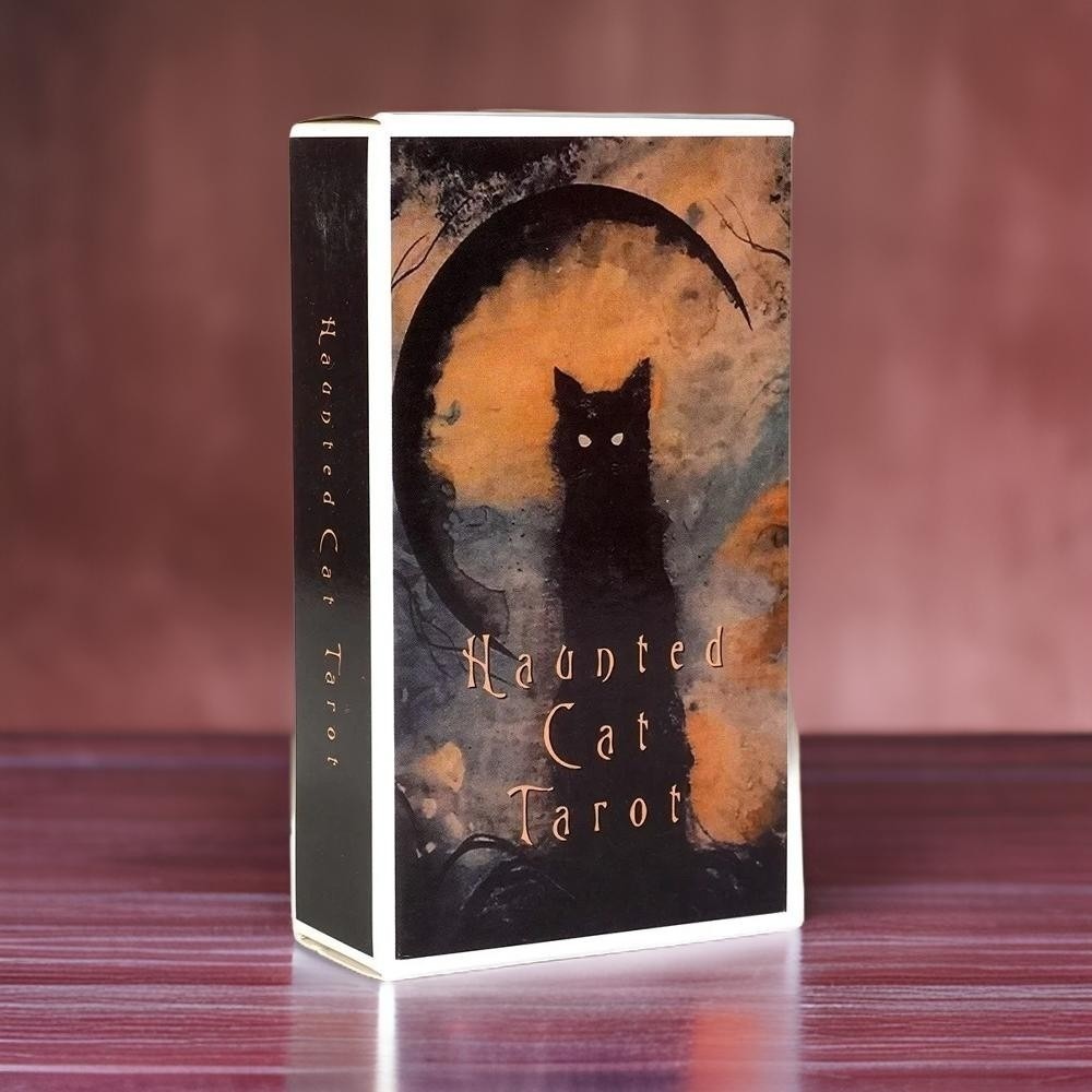 New Haunted Cat Tarot Cards Deck Oracle Witch Wicca Zodiac Goth
